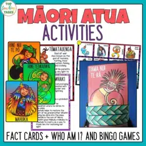 Māori Atua (Gods and Supernatural Beings) Activities