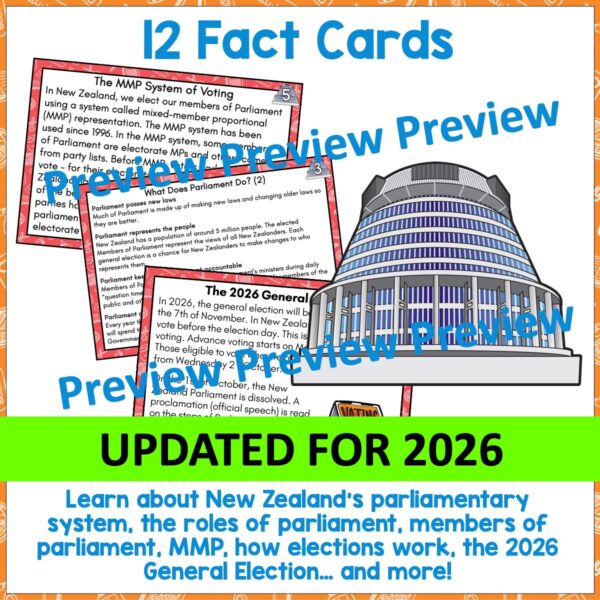 NZ Election and parliament puzzle b NZ Election and parliament puzzle b