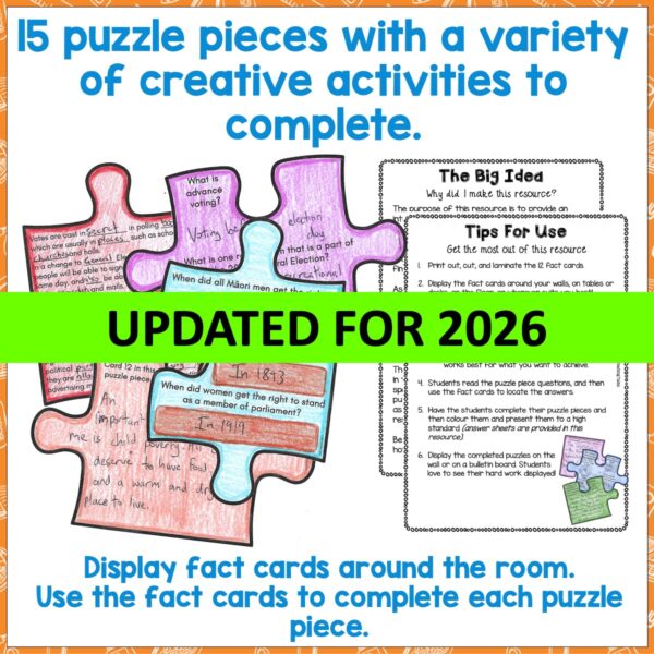 NZ Election and parliament puzzle c NZ Election and parliament puzzle c