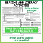 Ronaldo Year 5-8 activities b