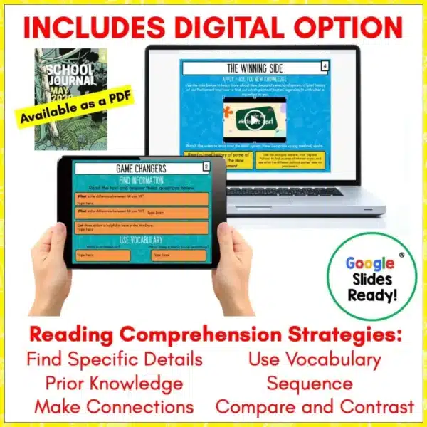 School Journal Level 4 May 2020 Print and Digital Activities 3 School Journal Level 4 May 2020 Print and Digital Activities 3