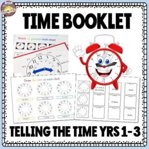 Telling the time: Booklet and Clock Laminates