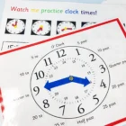 Telling the Time Maths Activities b