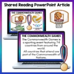 Junior Commonwealth Games Activities a