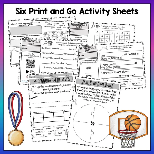 Junior Commonwealth Games Activities b Junior Commonwealth Games Activities b