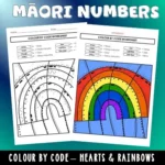 Maori numbers colour by code (1)