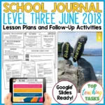 School Journal Level 3 June 2018 Activities