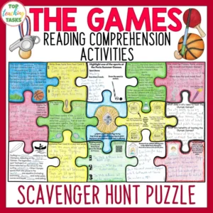 Paris Olympic Games Reading Activity
