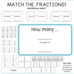 Comparing Fractions D