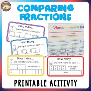 Comparing Fractions Activity