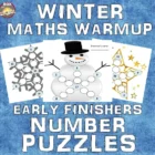 Cover winter puzzles