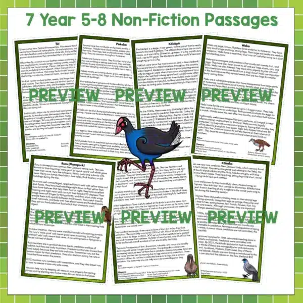 Native Birds Task Cards Year 5-8 a Native Birds Task Cards Year 5-8 a