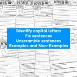 Punctuation Power-Up Pack - Capital Letters c