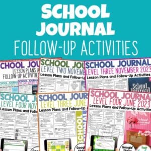 School Journal Follow Up Activities