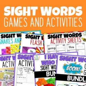 Sight Words Activities