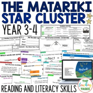 The Matariki Star Cluster Reading and Literacy Skills Year 3-4