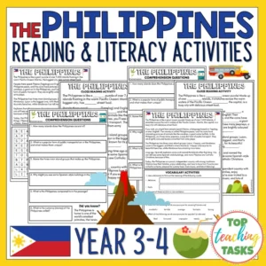 The Philippines Reading Comprehension and Literacy Activities Year 3-4