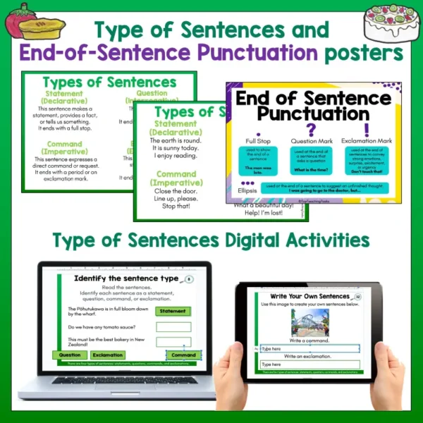 Type of Sentences Activities c Type of Sentences Activities c