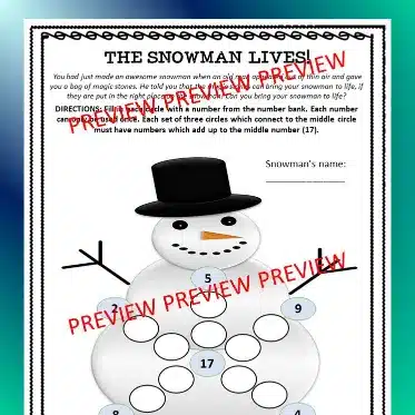 Winter Puzzles E Winter Puzzles E