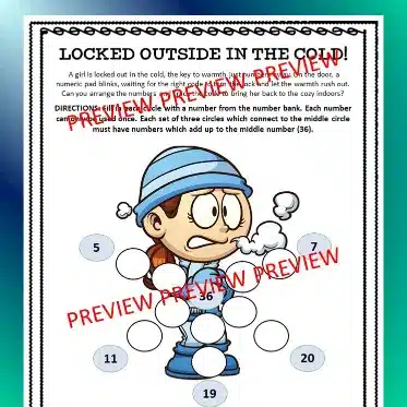 Winter Puzzles F Winter Puzzles F