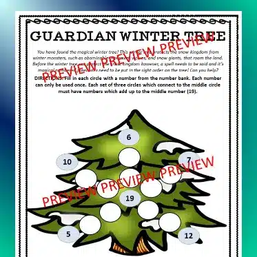 Winter Puzzles G Winter Puzzles G
