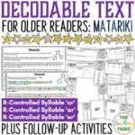 Matariki Decodable Text and Activities for Older Readers