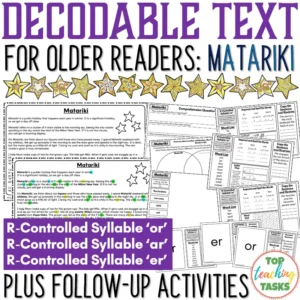 Decodable Text for Older Readers: Matariki