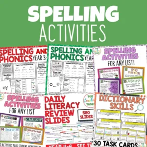 Spelling Activities