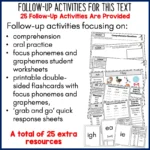 Cricket Decodable Text and Activities for Older Readers b