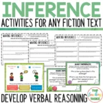 Inference Skills Activities for Any Fiction Text