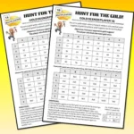 Multiplication Gold Hunt Game B
