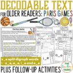 The Games Decodable Text and Activities for Older Readers