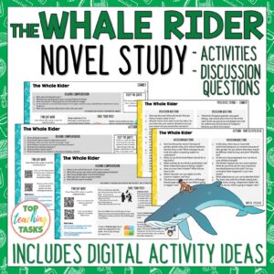 The Whale Rider Novel Study and Discussion Questions | Witi Ihimaera Novel Study