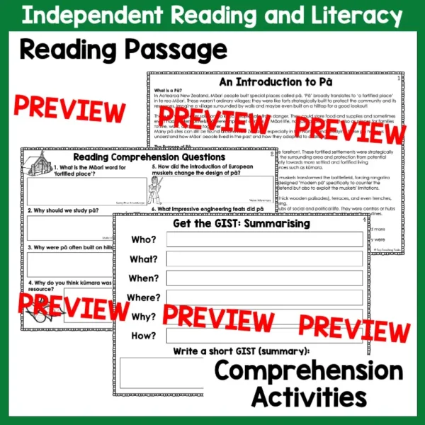 An Introduction to Pa Independent Literacy Activities a An Introduction to Pa Independent Literacy Activities a