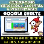 Cover converting fractions decimals google sheets