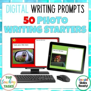 Photo Digital Writing Prompts for Google Drive