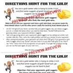 Gold Hunt addition subtraction decimals A