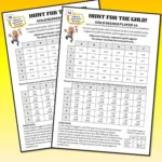 Gold Hunt addition subtraction decimals B
