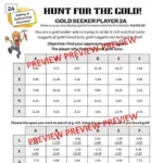 Gold Hunt addition subtraction decimals C