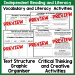 History of Pa Independent Literacy Activities b