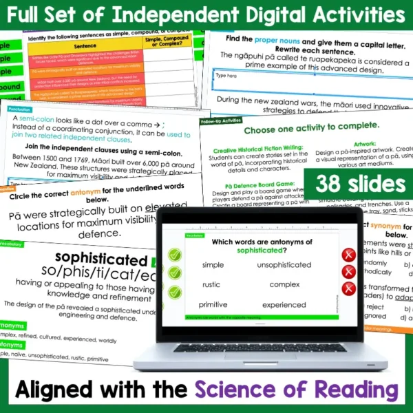 History of Pa Independent Literacy Activities c History of Pa Independent Literacy Activities c