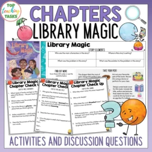 Chapters LIbrary Magic Activities and Discussion Questions - Year 3 NZ