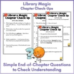 Library Magic Chapters follow up activities a