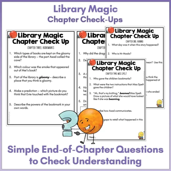 Library Magic Chapters follow up activities a Library Magic Chapters follow up activities a