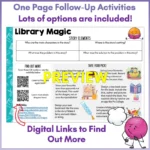 Library Magic Chapters follow up activities c