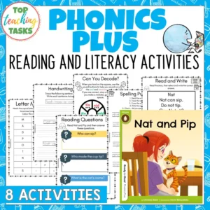 Nat and Pip Ready to Read Phonics Plus Kākano Seed Activities