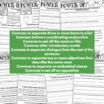 Punctuation Boost Power Up Pack - Commas c