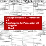 Punctuation Power Up Pack - Apostrophes d