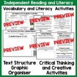 Structure and Design of Pa Independent Literacy Activities b