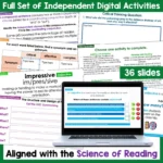 Structure and Design of Pa Independent Literacy Activities c